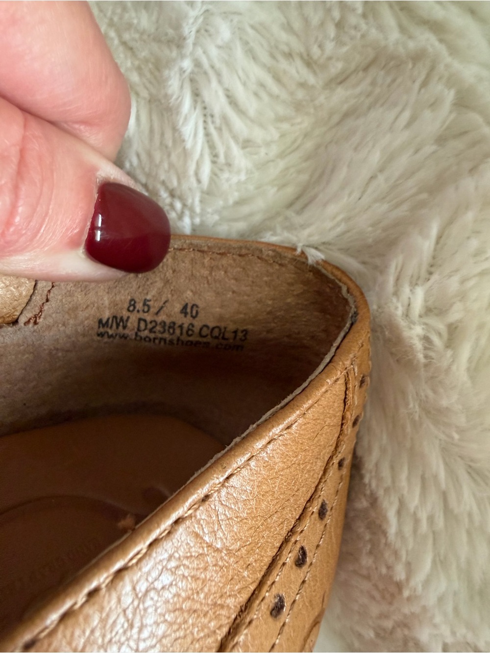Like new! Børn Alawa Leather Tassel women’s Loafers Sz 8.5 - Picture 8 of 9
